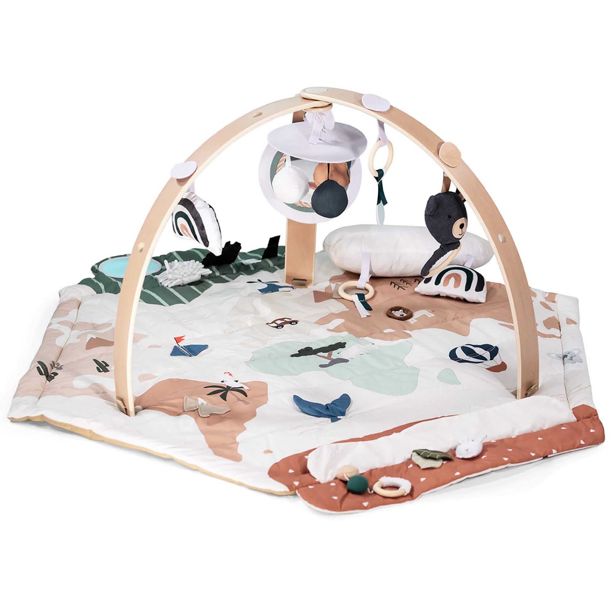 BabyGo Spielbogen Krabbeldecke Bianca Activity Center günstig online kaufen