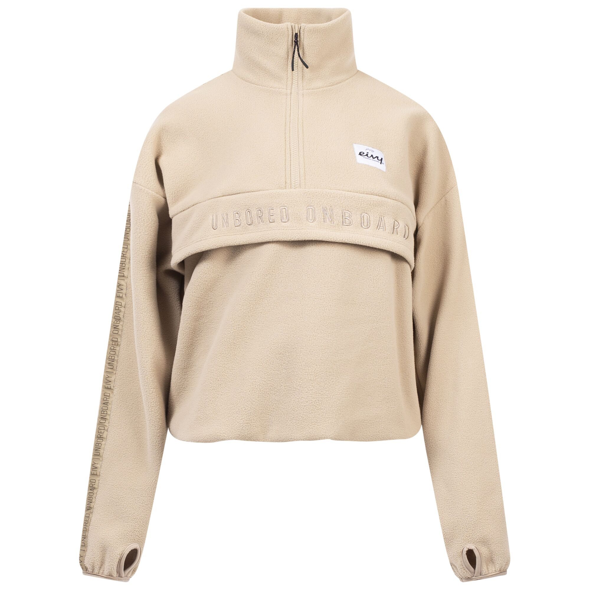 Eivy Fleecepullover mit Stehkragen