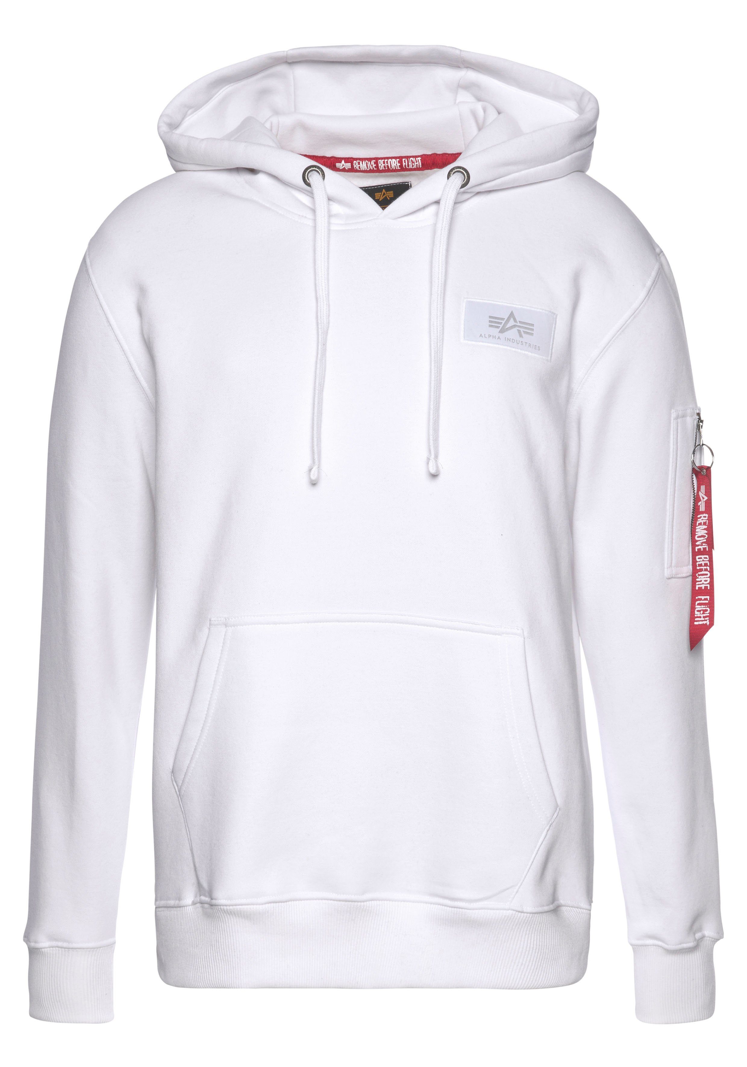 Alpha Industries Kapuzensweatshirt BACK PRINT HOODY Baumwollmischung, regular fit