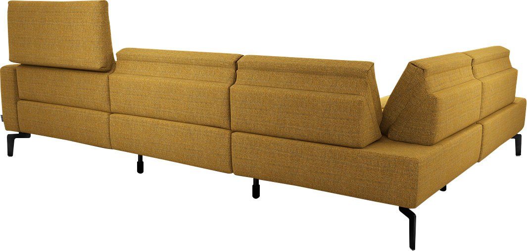 Sensoo Ecksofa Cosy1, 3 Sitzhöhe) Sitzposition, (verstellbare Komfortfunktionen Sitzhärte