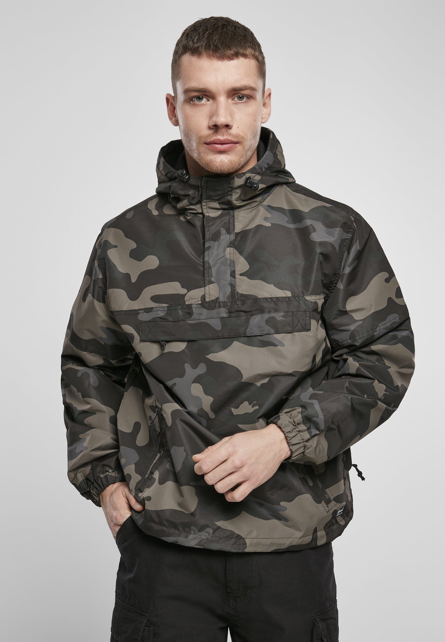 Brandit Outdoorjacke Herren (1-St) darkcamouflage Pull Summer Jacket Over