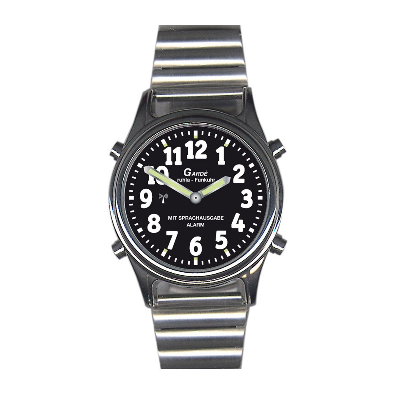 UMR Ruhla Quarzuhr Uhren Manufaktur Ruhla - sprechende Funk-Armbanduhr günstig online kaufen