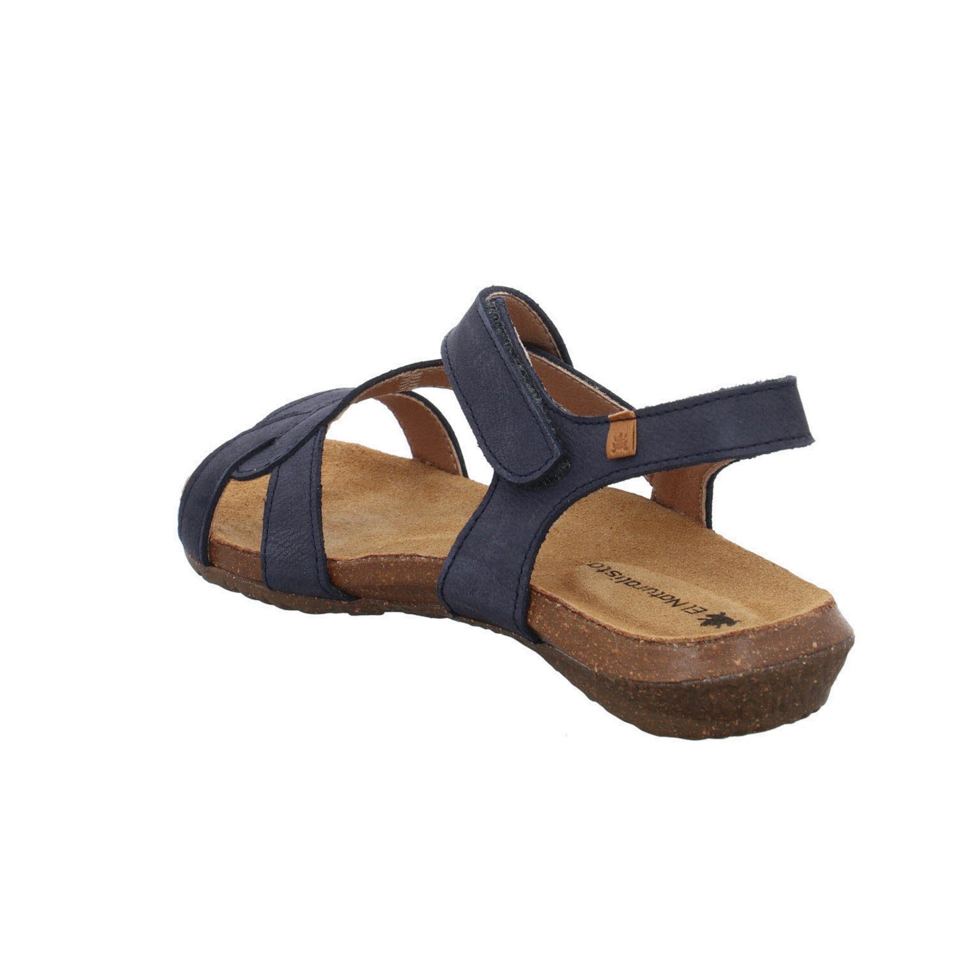 (ocean) Riemchensandale Wakataua El Riemchensandalen Nubukleder Naturalista Blau Sandale Damen