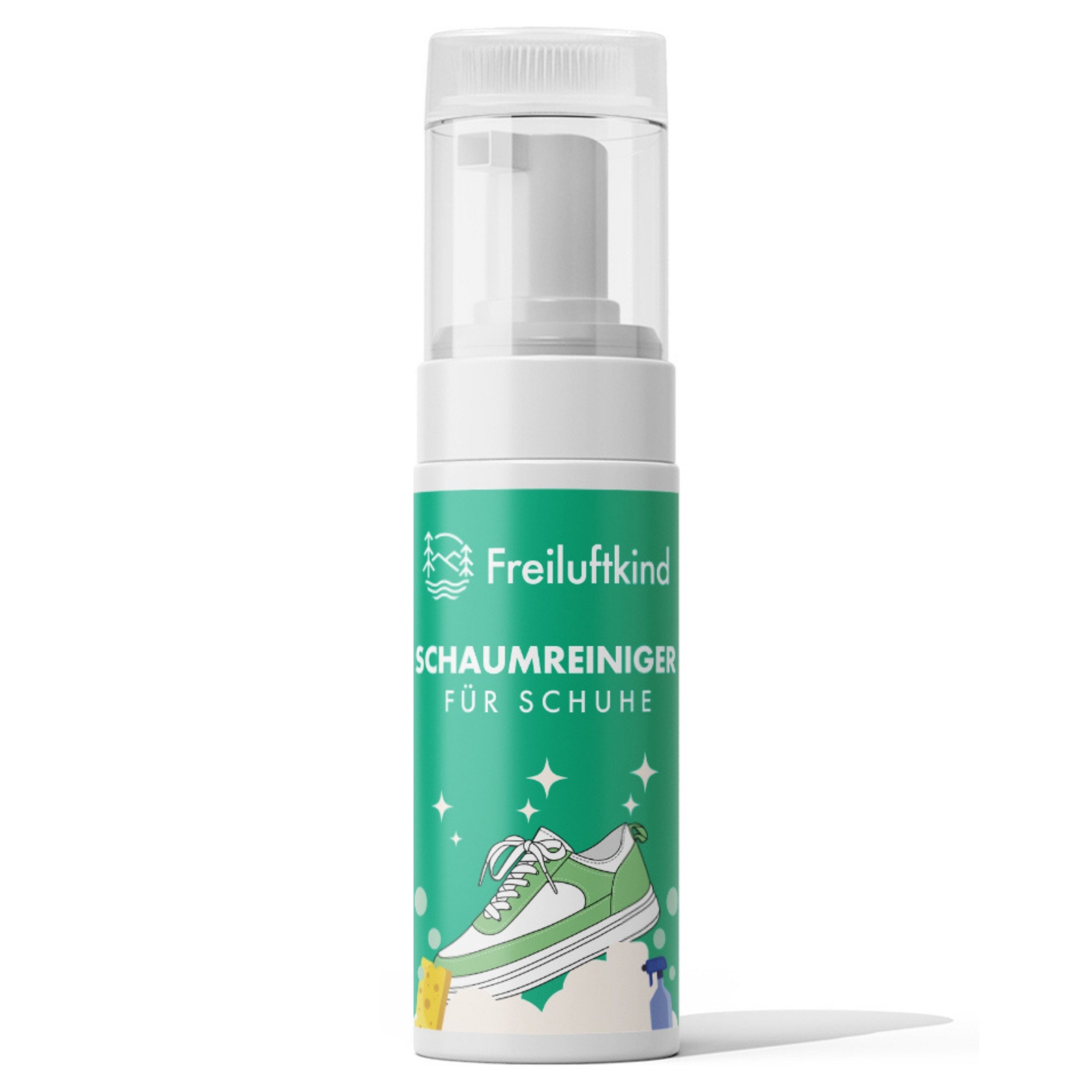 Freiluftkind Schaumreiniger mit Bürste 200 ml – Effektiver Schaumreiniger
