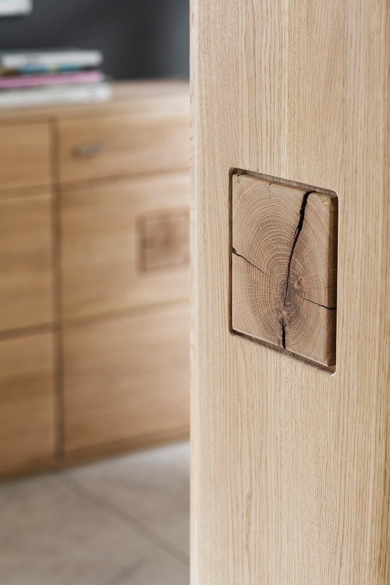 Woodford Highboard  Loggia ¦ holzfarben ¦ Maße (cm): B: 90 H: 141 T: 38.0 K günstig online kaufen