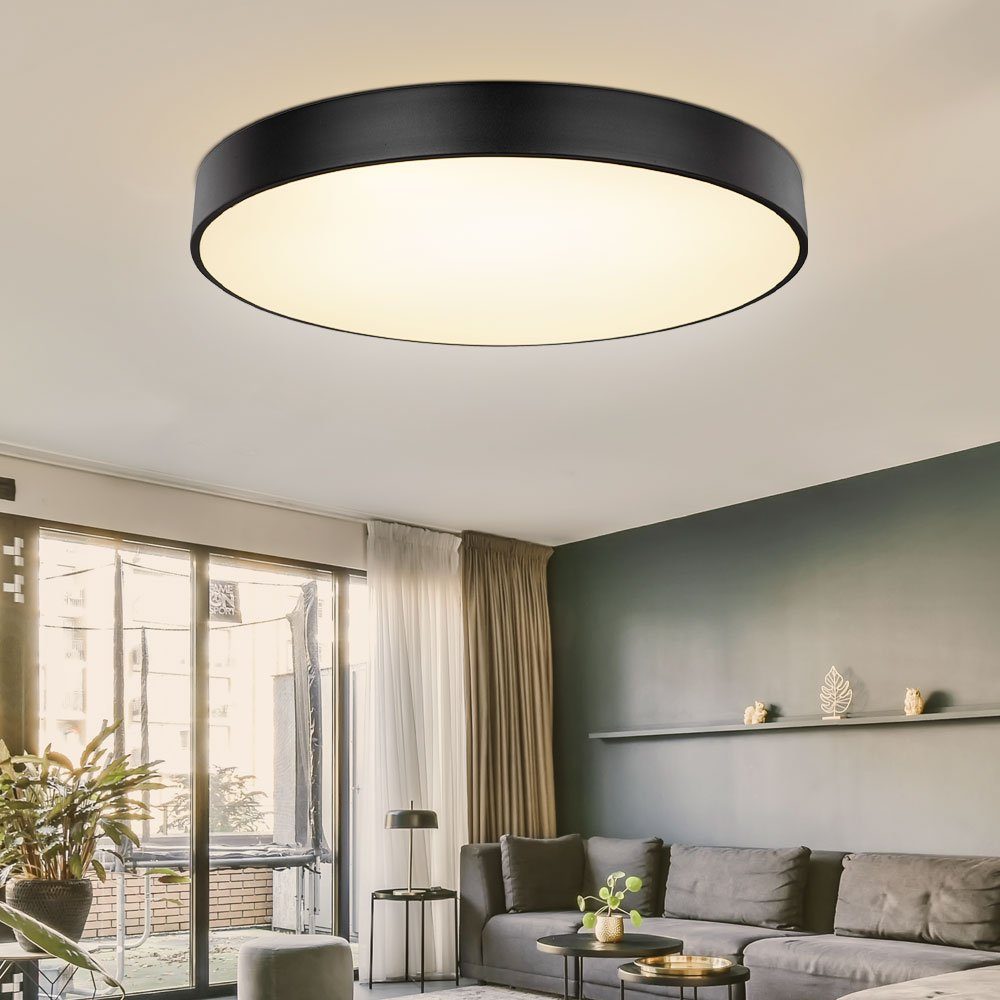 45W LED Deckenleuchte Deckenlampe Wohnzimmer Kronleuchter Dimmbar Fernbedienung 