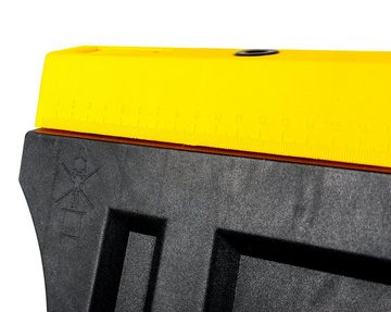 Kinzo Klappbock 2 Stück Arbeitsböcke, 170 kg max. Belastbarkeit, (Stützbock Arbeitsbock, 2-St), Klappbock, Sägebock aus Kunstoff
