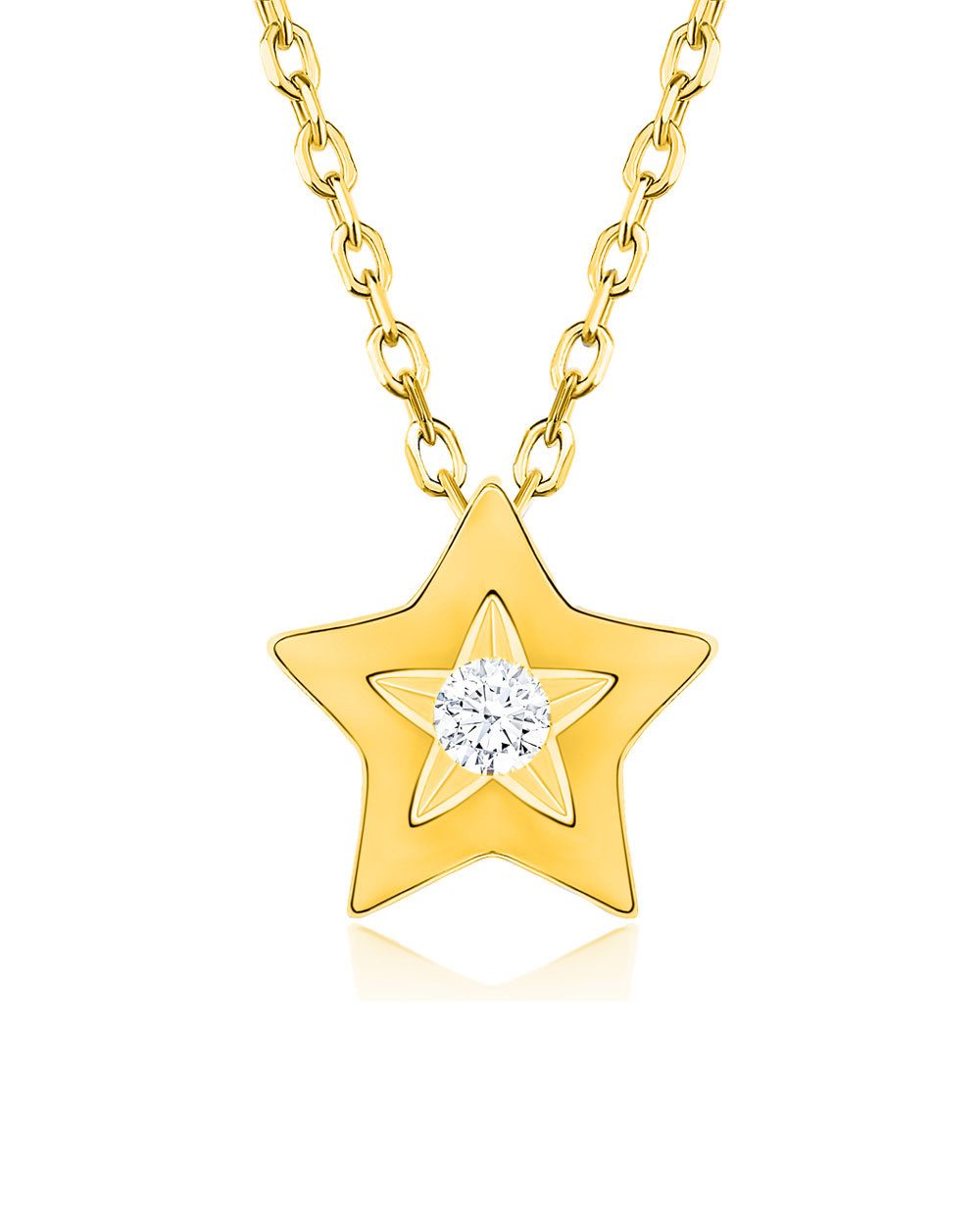 DANIEL CLIFFORD Kette mit Anhänger 'Astrid' Damen Halskette Silber 925 verg günstig online kaufen