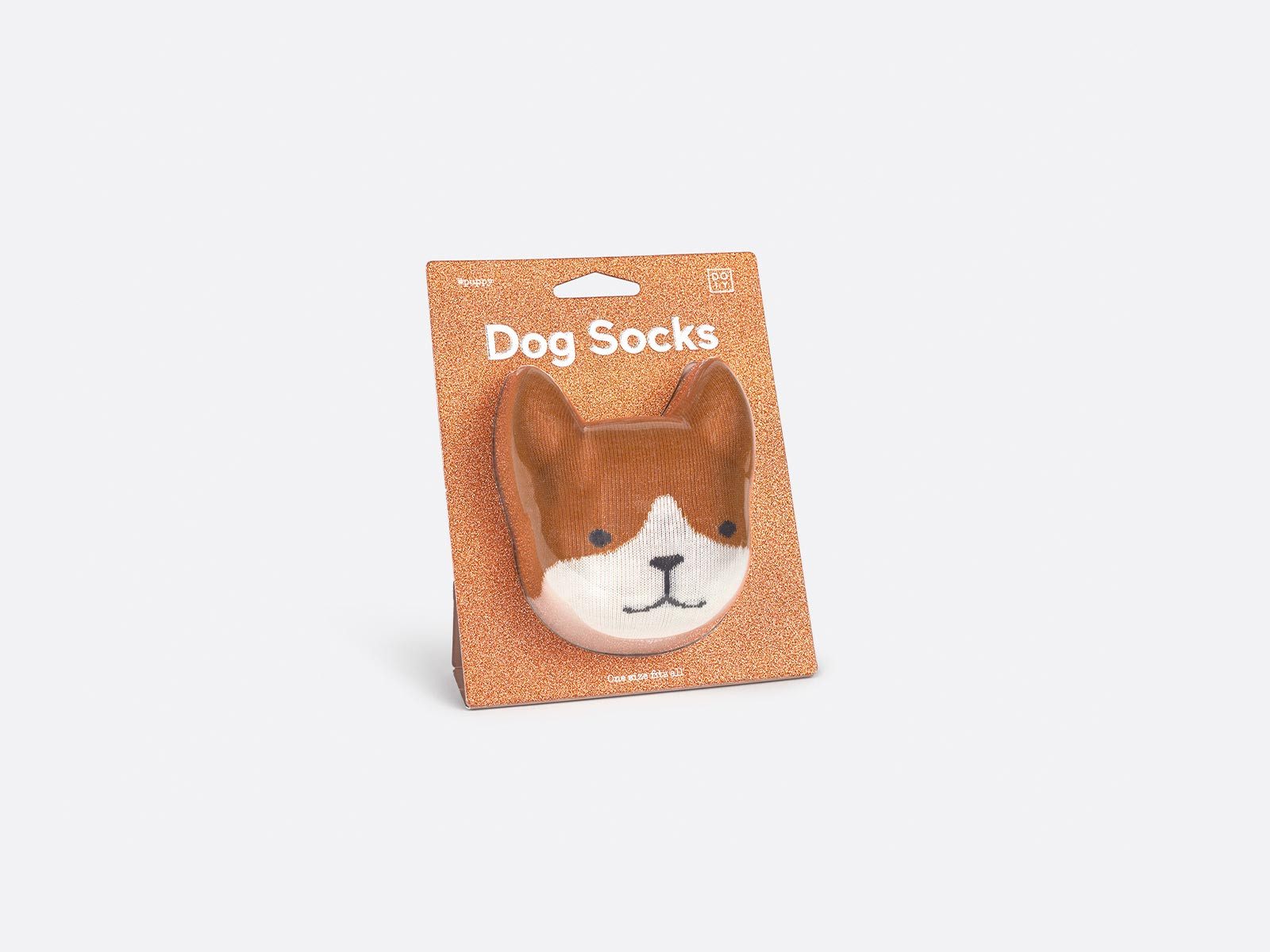 DOIY Socken Dog (Box, 1-Paar, Strümpfe geformt als Hund) Fun Geschenkidee für Hundeliebhaber