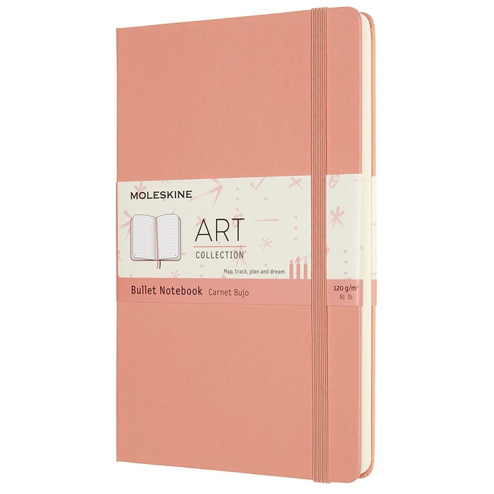 MOLESKINE Notizbuch Bullet Notizbuch Hardcover Large / A5, Punktraster