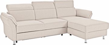 sit&more Ecksofa Avignon L-Form, Kopfteilverstellung, wahlweise mit Bettfunktion und Bettkasten