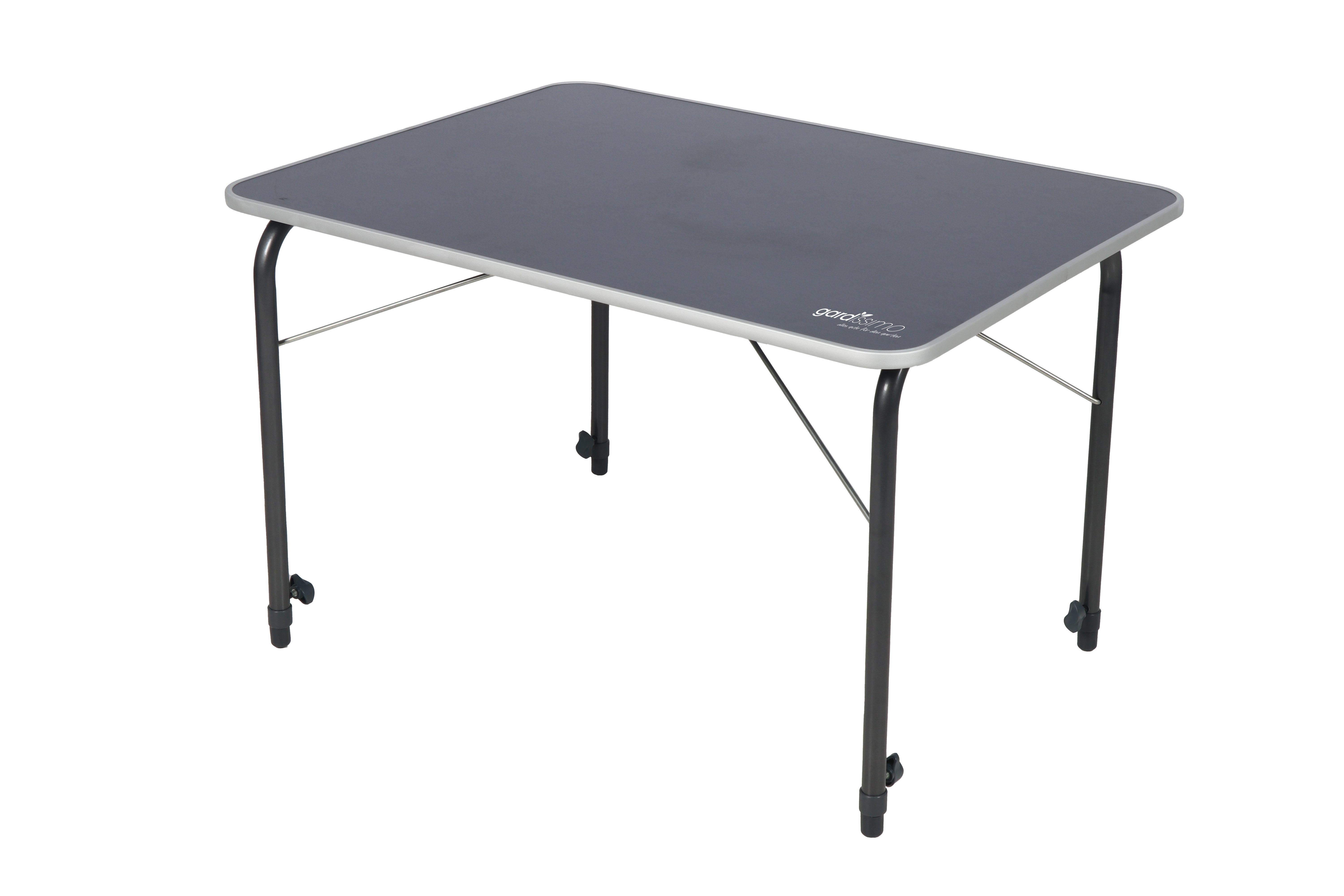 Gardissimo Campingtisch "Vario" mit höhenverstellbaren Beinen Klapptisch (Spar-Set, 1 Tisch), mit stufenlos verstellbaren Beinen