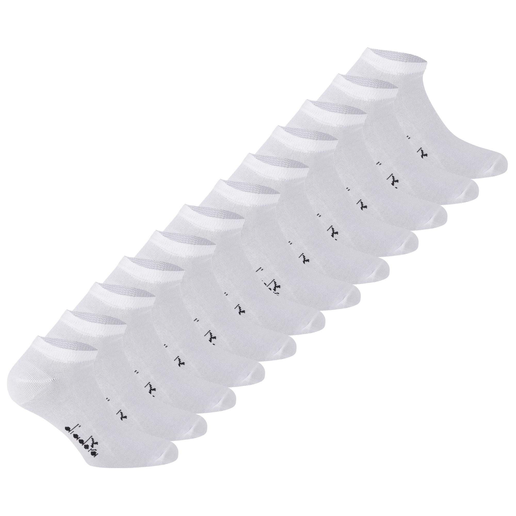Diadora Sneakersocken Unisex Socken 12er Pack Baumwolle (Packung, 12er Pack)