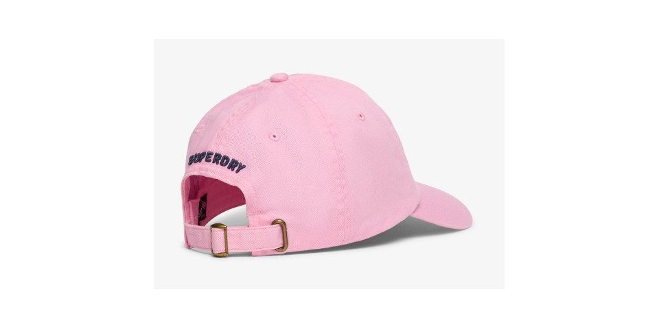 Superdry Baseball Cap SD EMBROIDERED BASEBALL CAP PREP PINK