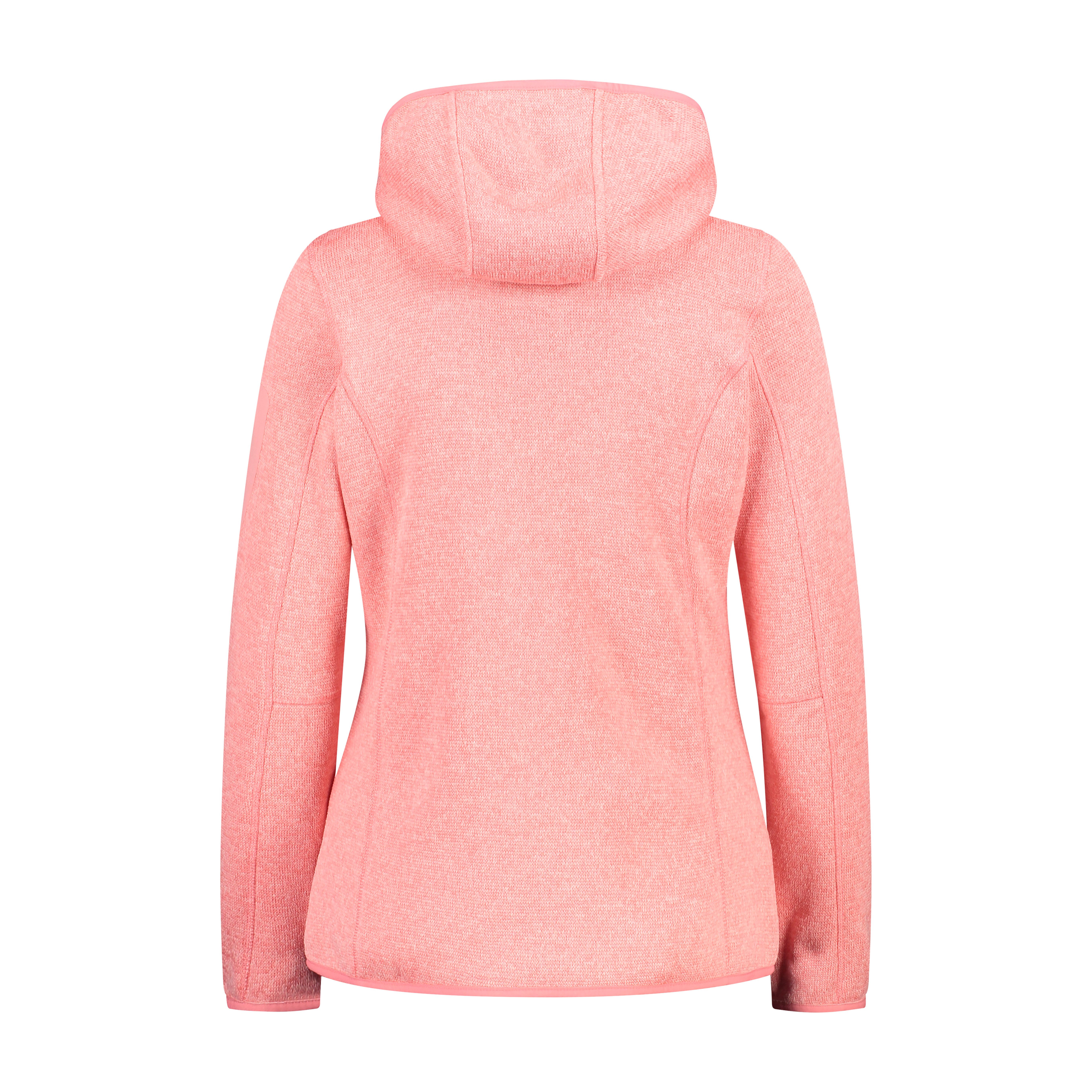 CMP Fleecejacke CMP Damen Jacke Knitted Melange Hoody 3H19826 günstig online kaufen