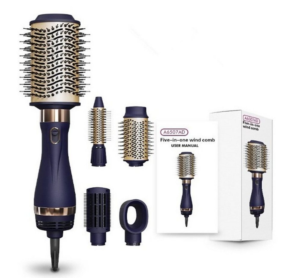 XDeer Warmluftbürste Warmluftbürste,Air Styler 5 In 1 Haartrockner Warmluftbürste Set, Trocknen XDeer Warmluftbürste Warmluftbürste,Air Styler 5 In 1 Haartrockner Warmluftbürste Set, Trocknen