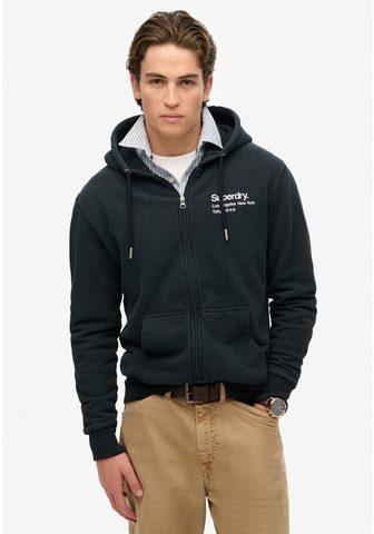 Superdry Megztinis su gobtuvu CORE LOGO CITY ZI...