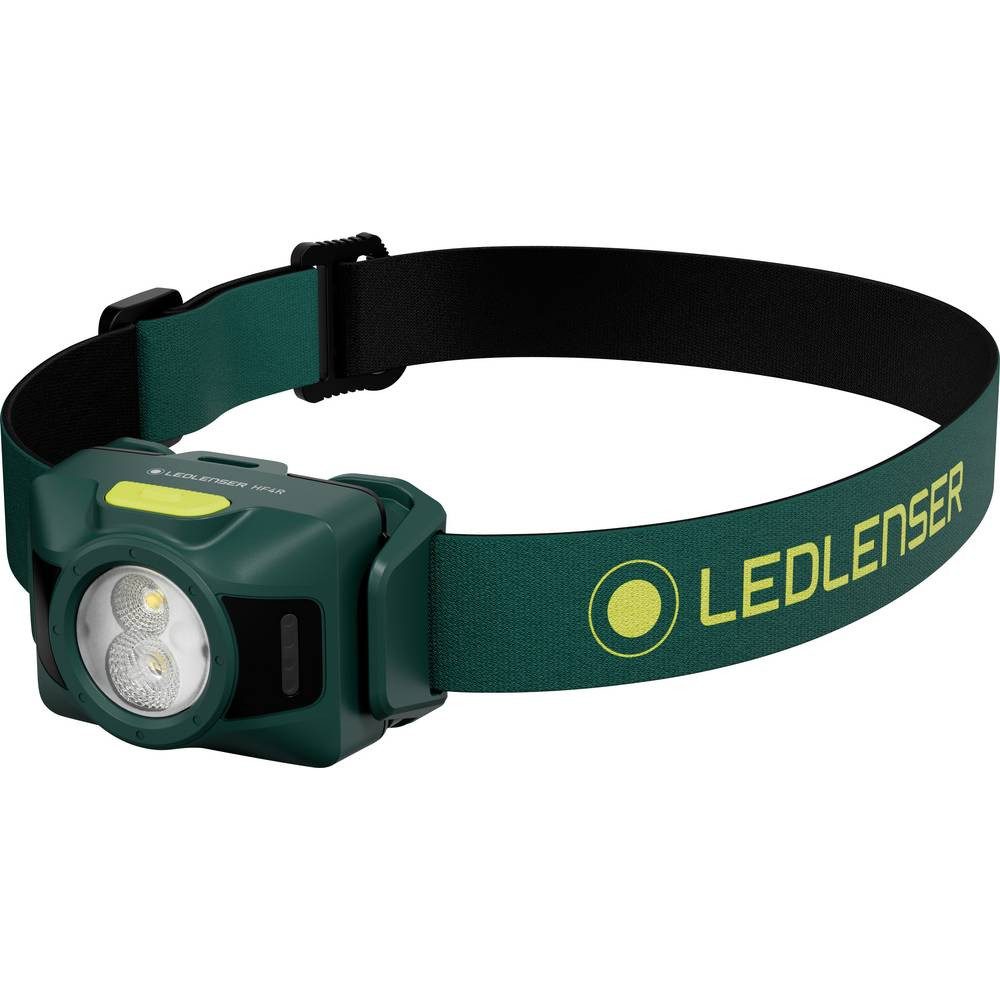 Ledlenser LED Stirnlampe HF4R Forest Green LED Stirnlampe akkubetrieben, batteriebetrieben 650