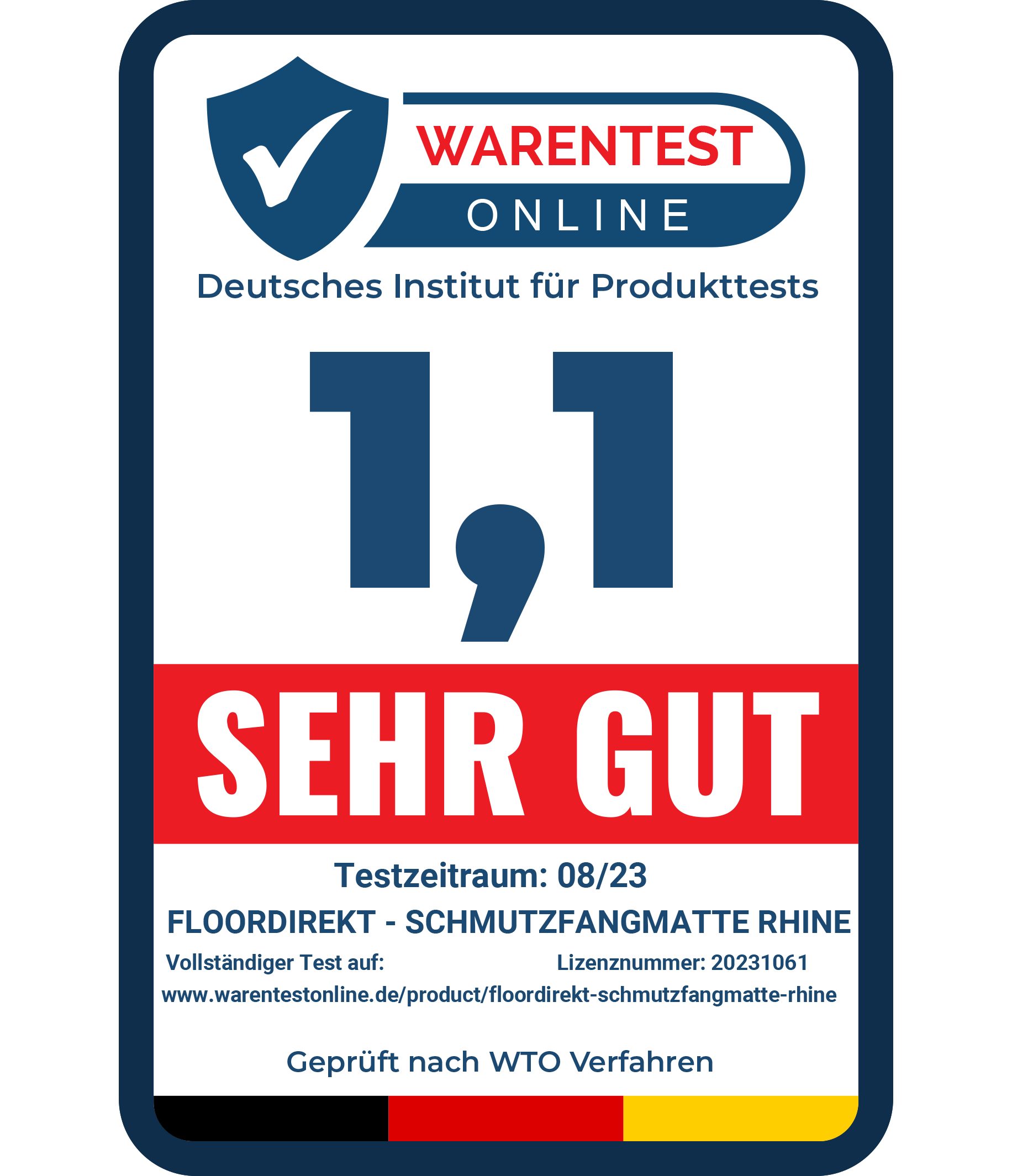 Karat Fußmatte Schmutzfangmatte Maly, verschiedene Größen & Farben, rechteckig, Höhe: 6 mm