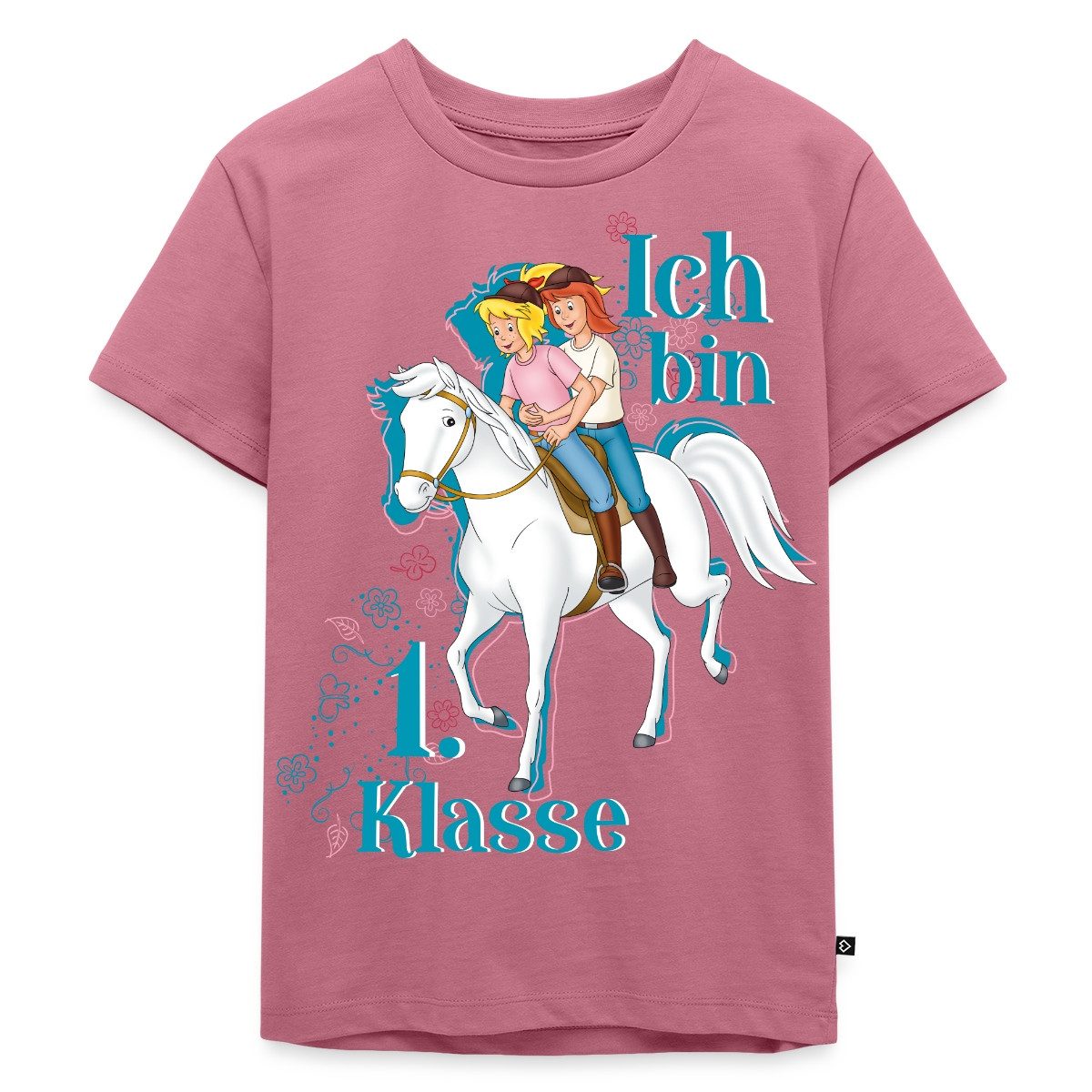 T-Shirt Bibi und Tina Ich Bin 1. Klasse Kinder Premium T-Shirt