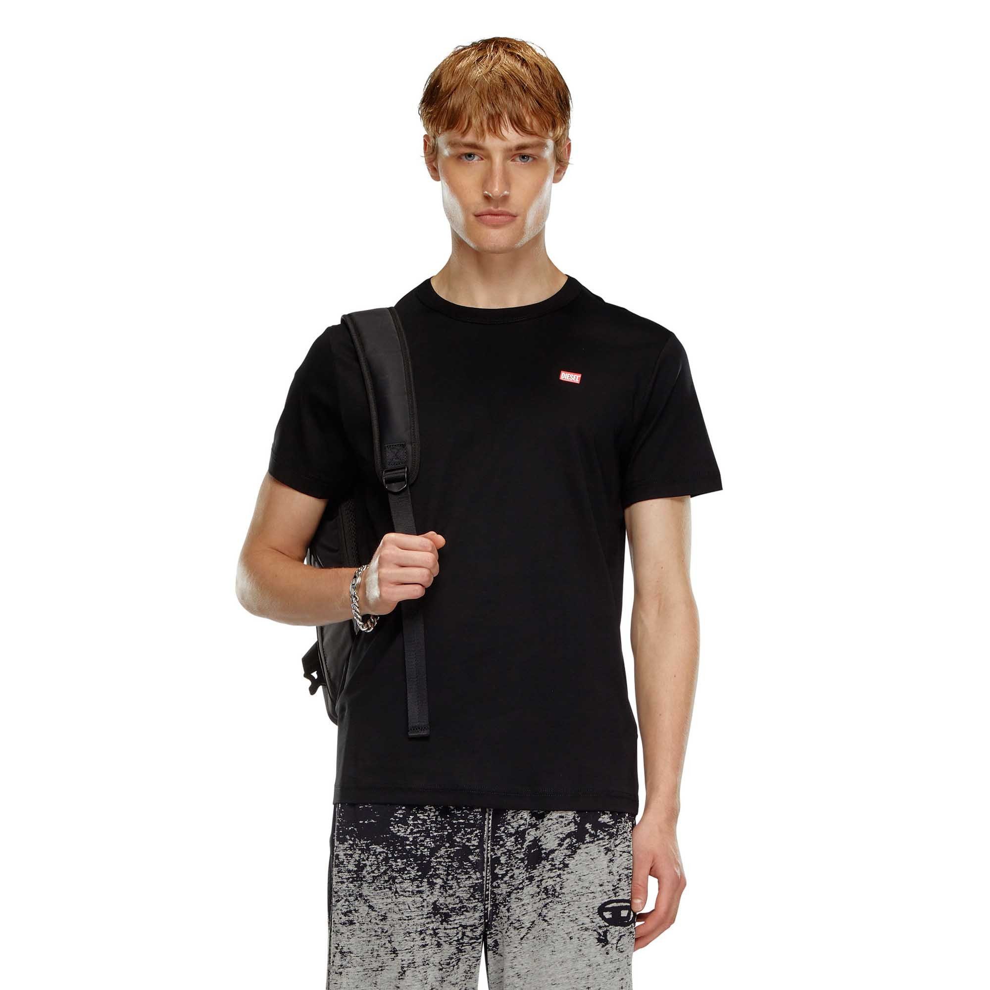 Diesel T-Shirt Herren T-Shirt 1er Pack Baumwolle T-MIEGOR T-SHIRT (Packung, 1er Pack)