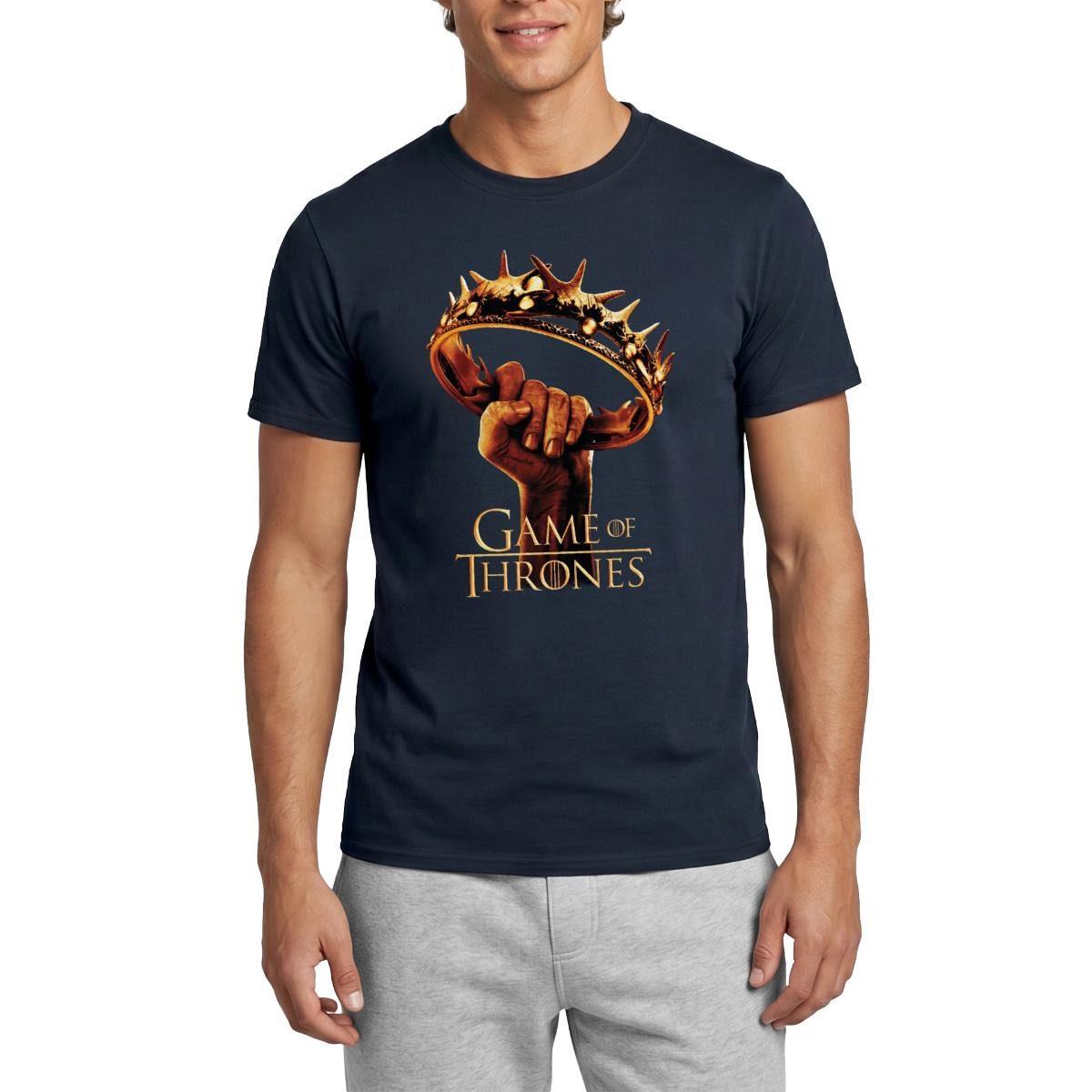 Spreadshirt T-Shirt Game Of Thrones Logo Männer T-Shirt (1-tlg)