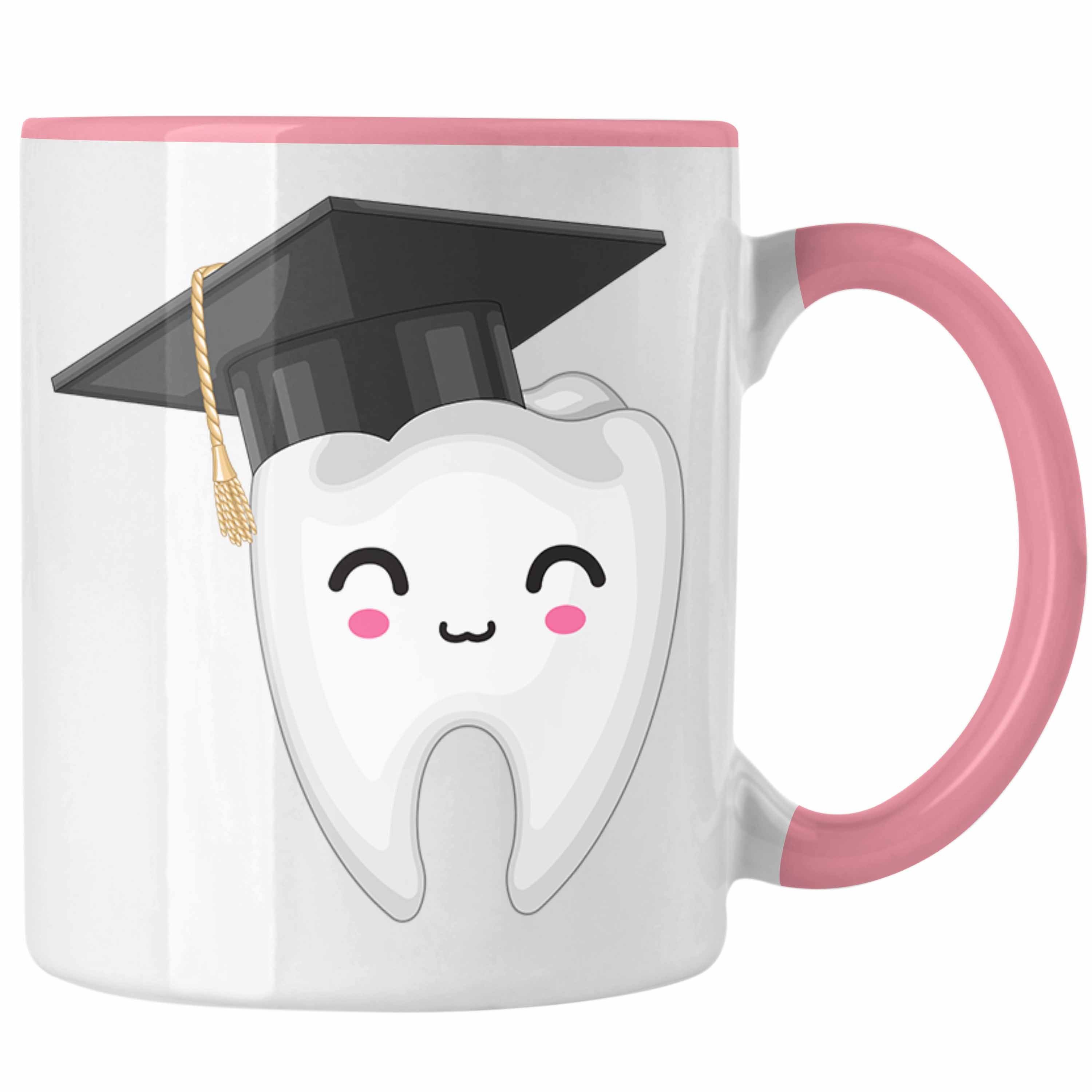 Trendation Tasse Trendation - Zahnmedizin Studium Bestanden Tasse Geschenk Angehender Z