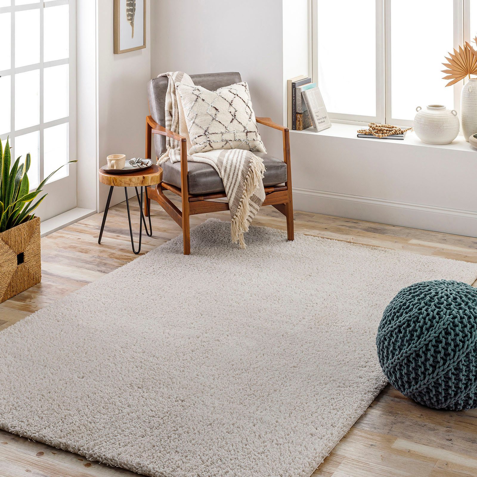 Livabliss Hochflor-Teppich TRENTO, rechteckig, Höhe: 31 günstig online kaufen