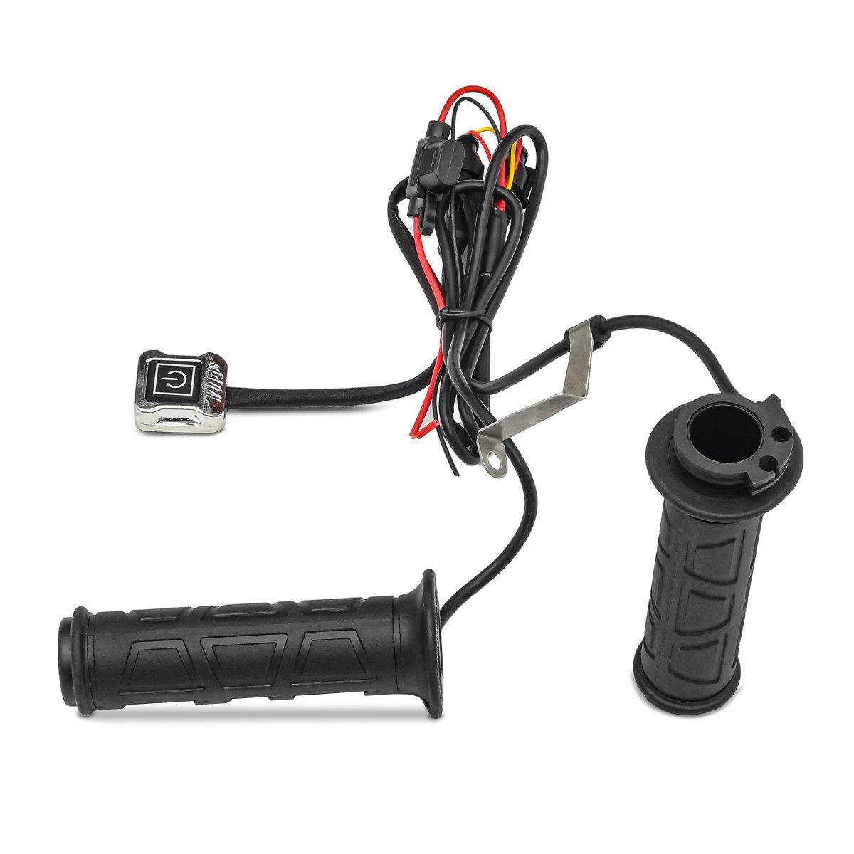 Lenkervorbau Griffheizung / Motorrad Heizgriffe # GH1 für 22mm Lenker schwarz