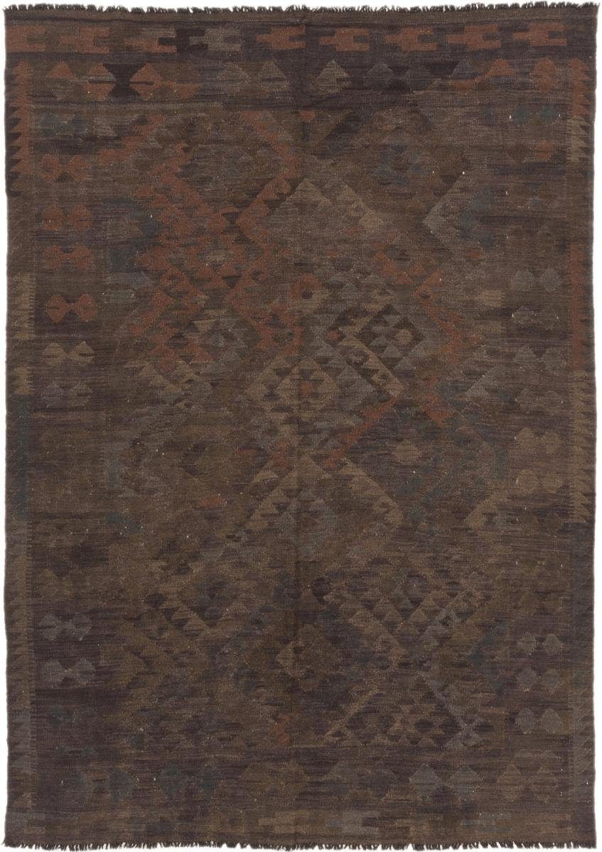 Orientteppich Kelim Afghan Heritage rechteckig, Höhe: mm 169x242 Nain Moderner 3 Orientteppich, Handgewebter Trading
