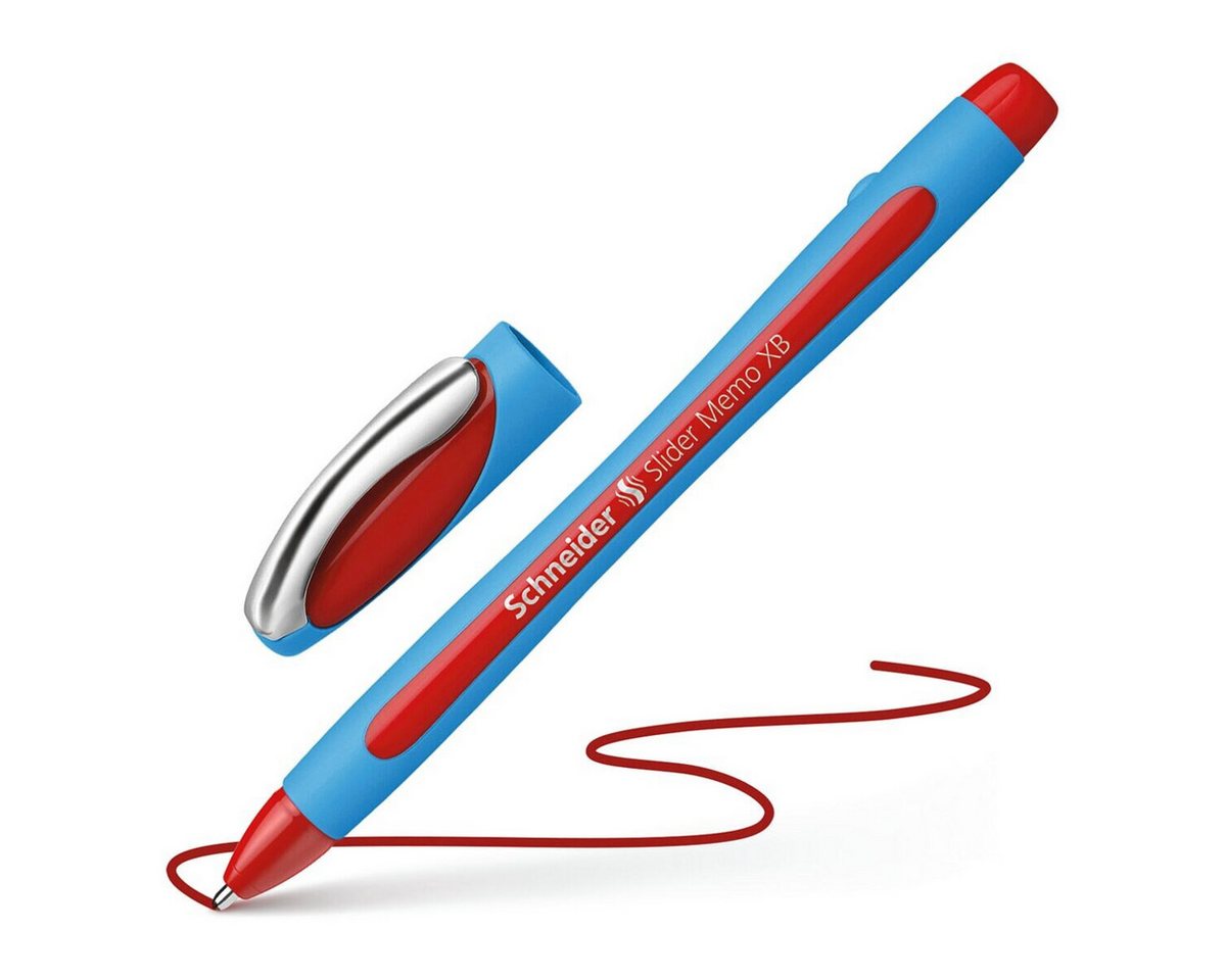 Schneider Kugelschreiber Slider Memo XB 1502, (1-tlg), mit Kappe, Strichbreite: 0,7 mm (XB)