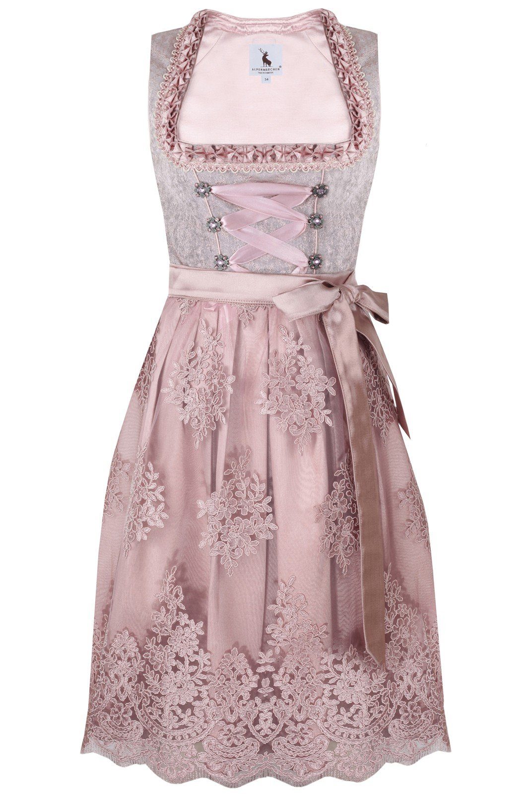 Dirndl Midi Dirndl Rosenblatt - ALM520