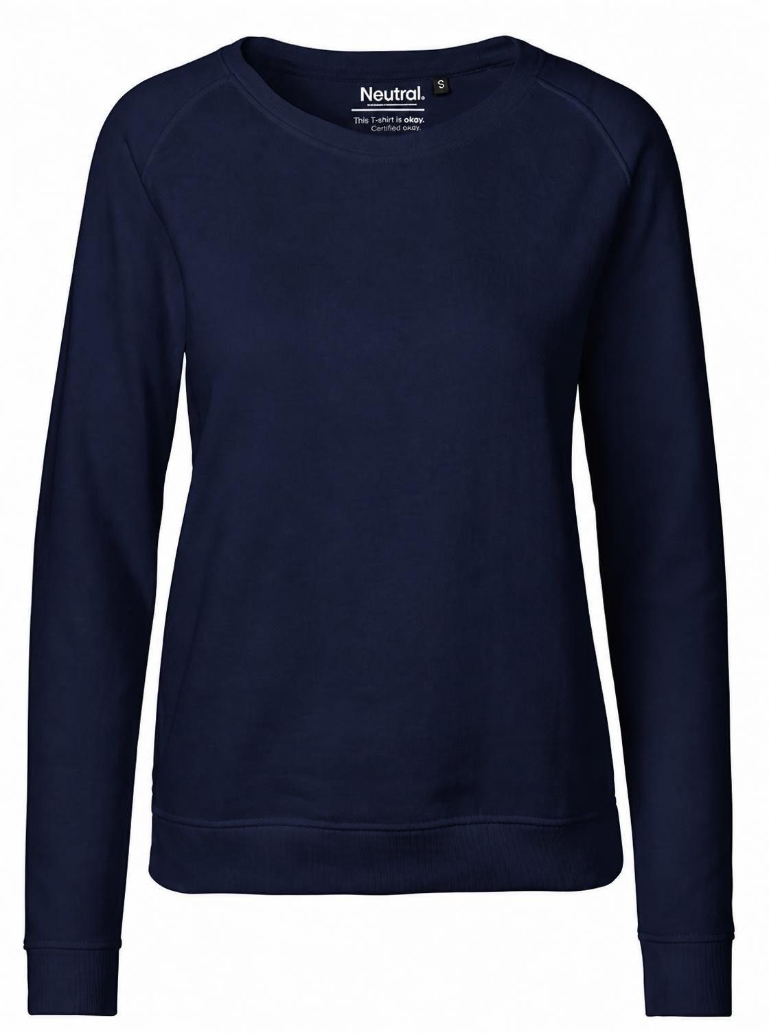 Neutral Sweatshirt Damen Sweatshirt / 100% Fairtrade Baumwolle