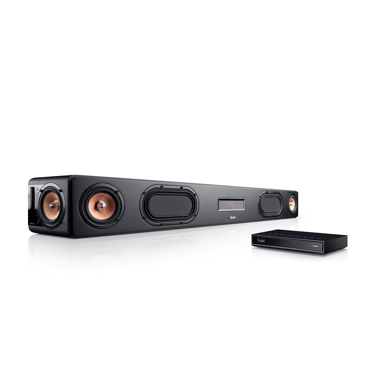Teufel CINEBAR ULTIMA Streaming Soundbar (Bluetooth, 380 W, Bluetooth aptX, WLAN)