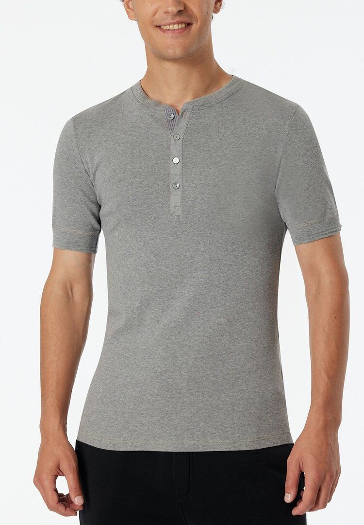 SCHIESSER REVIVAL Unterziehshirt Karl-Heinz traditionelle, erstklassige Feinripp-Qualität