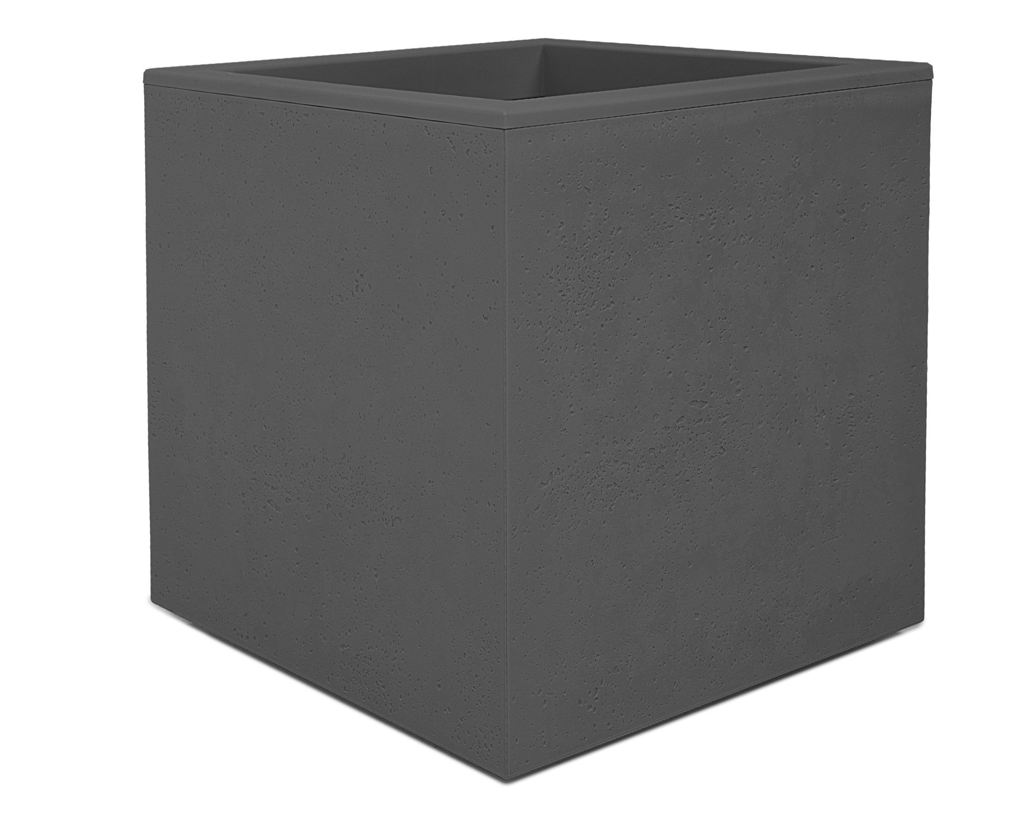 ONDIS24 Pflanzkübel Vulkan, 21L, Blumenkasten quadratisch, mit Wasserspeicher, robuster Kunststoff, UV - und witterungsbeständig