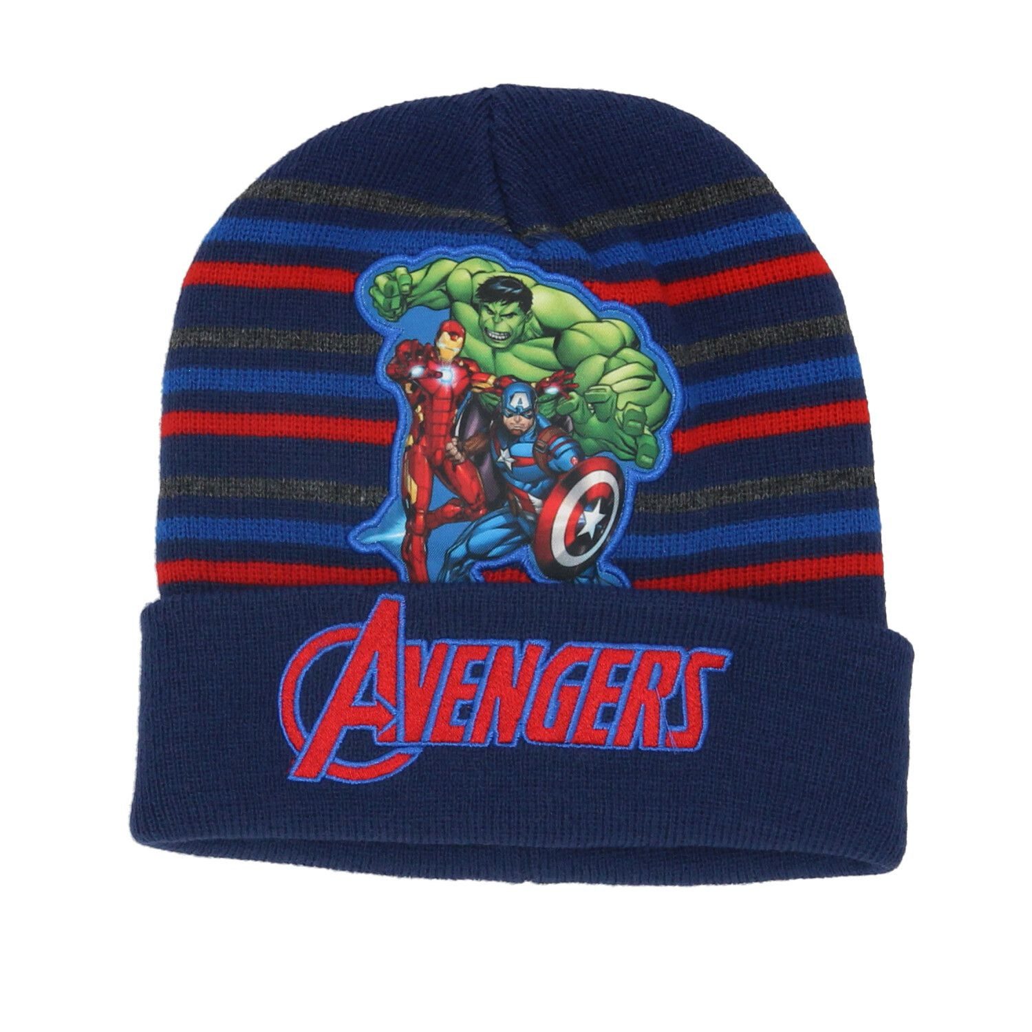 The AVENGERS Baskenmütze Coole Avengers Mütze – für kleine Superhelden One Size