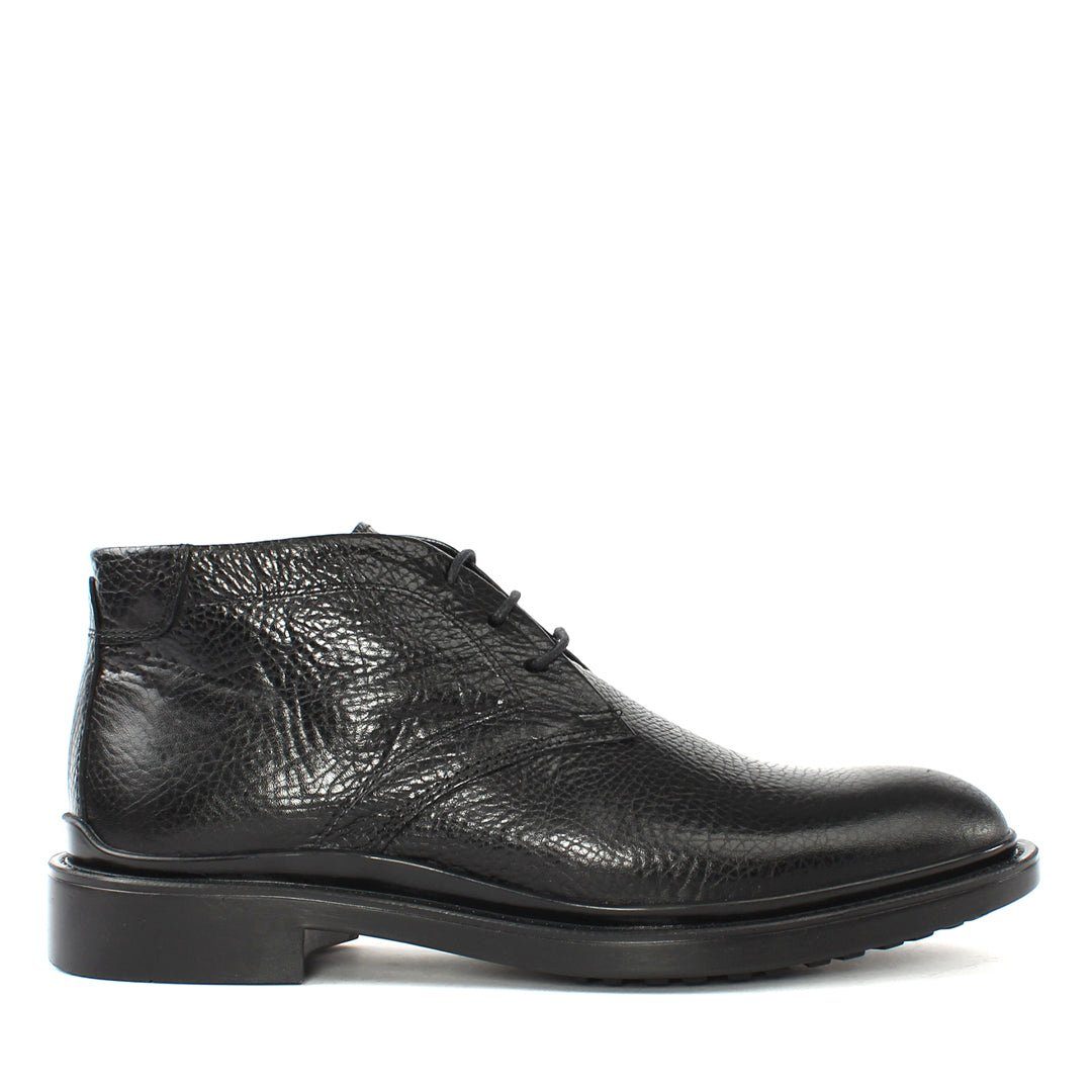 Celal Gültekin 555-2619 Black Boots Schnürstiefel