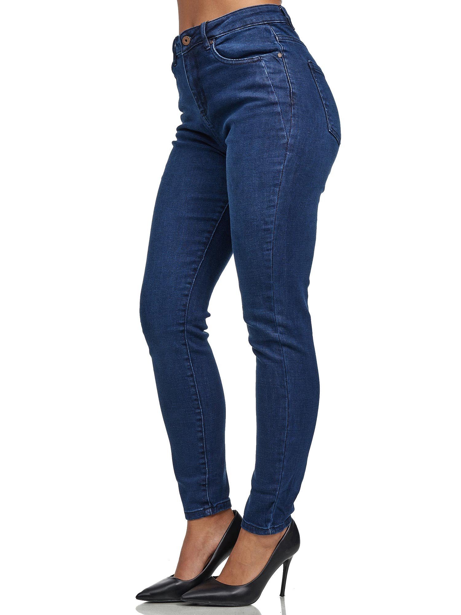 Tazzio High-waist-Jeans F107 Damen Skinny Fit Джинсыhose