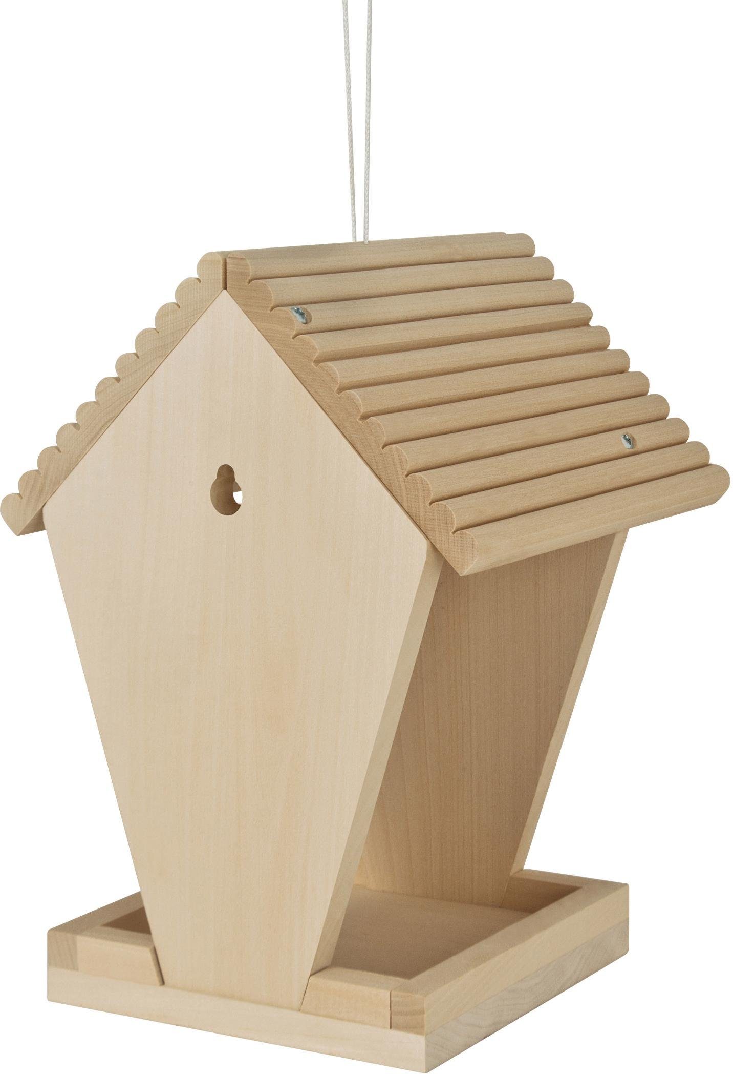 (Set), und Bemalen; Holzspielzeug, Made Zusammenbauen Outdoor in Europe Eichhorn Kreativset Futterhaus, Zum