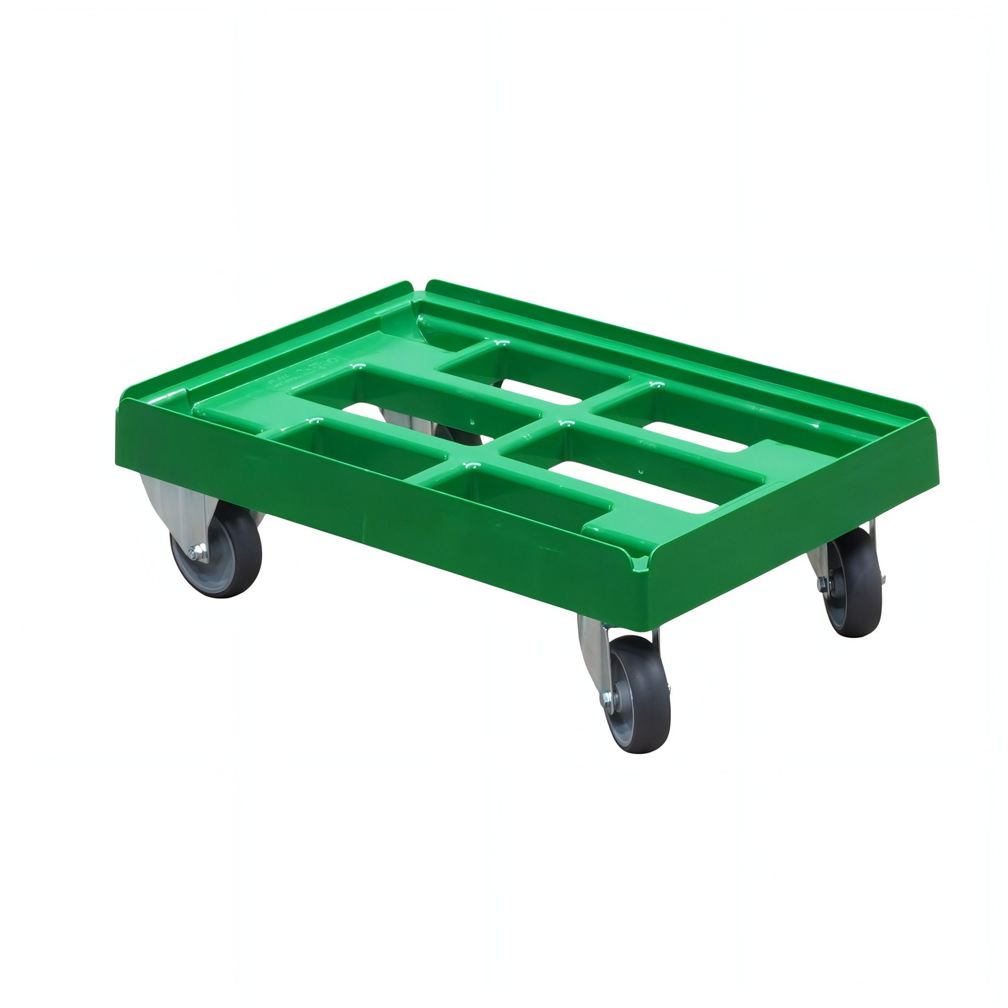 Logiplast Transportroller Transportroller für Kisten 60 x 40 cm mit 2 Bock- und 2 Lenkrollen in