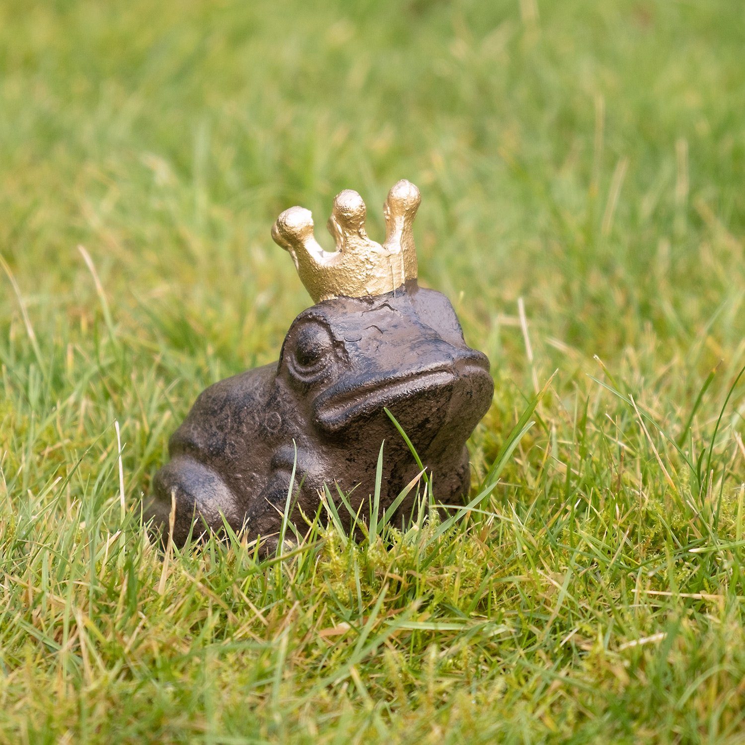 Moritz Dekofigur Froschkönig Figur, Gußeisen Garten günstig online kaufen