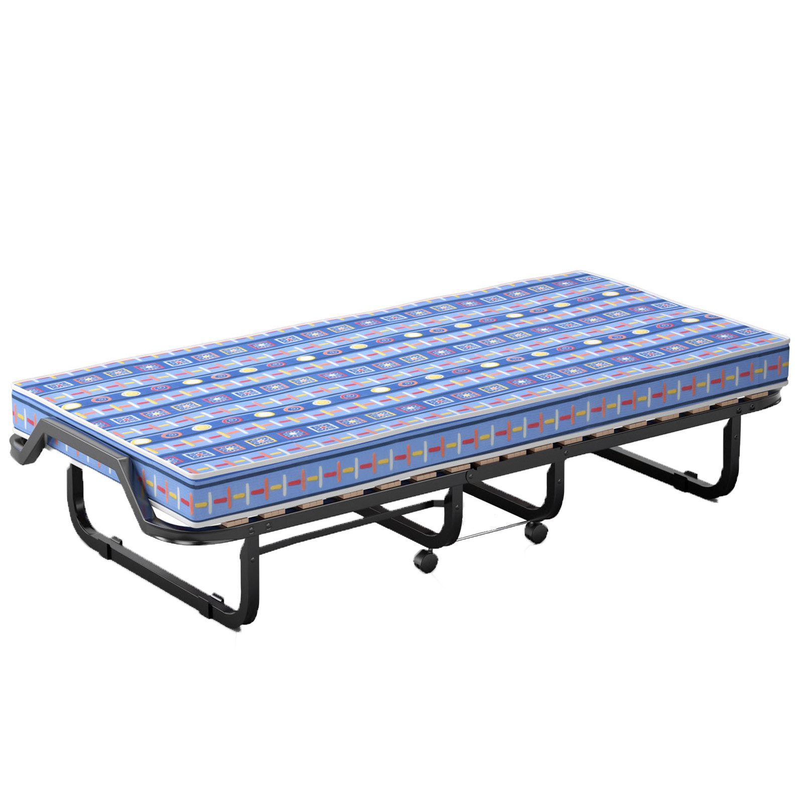 COSTWAY Gästebett klappbar, 80x200cm auf Rädern, günstig online kaufen