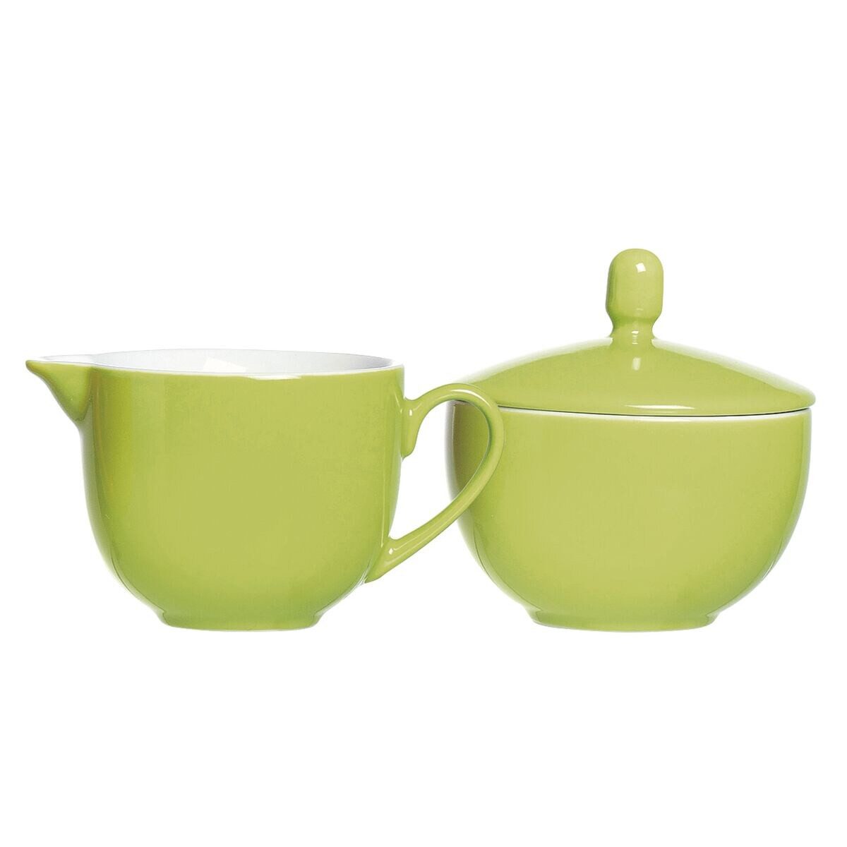 Premier Housewares Milch Und Zucker Set In Weiß - Charmantes Service Für Kaffee Und Tee