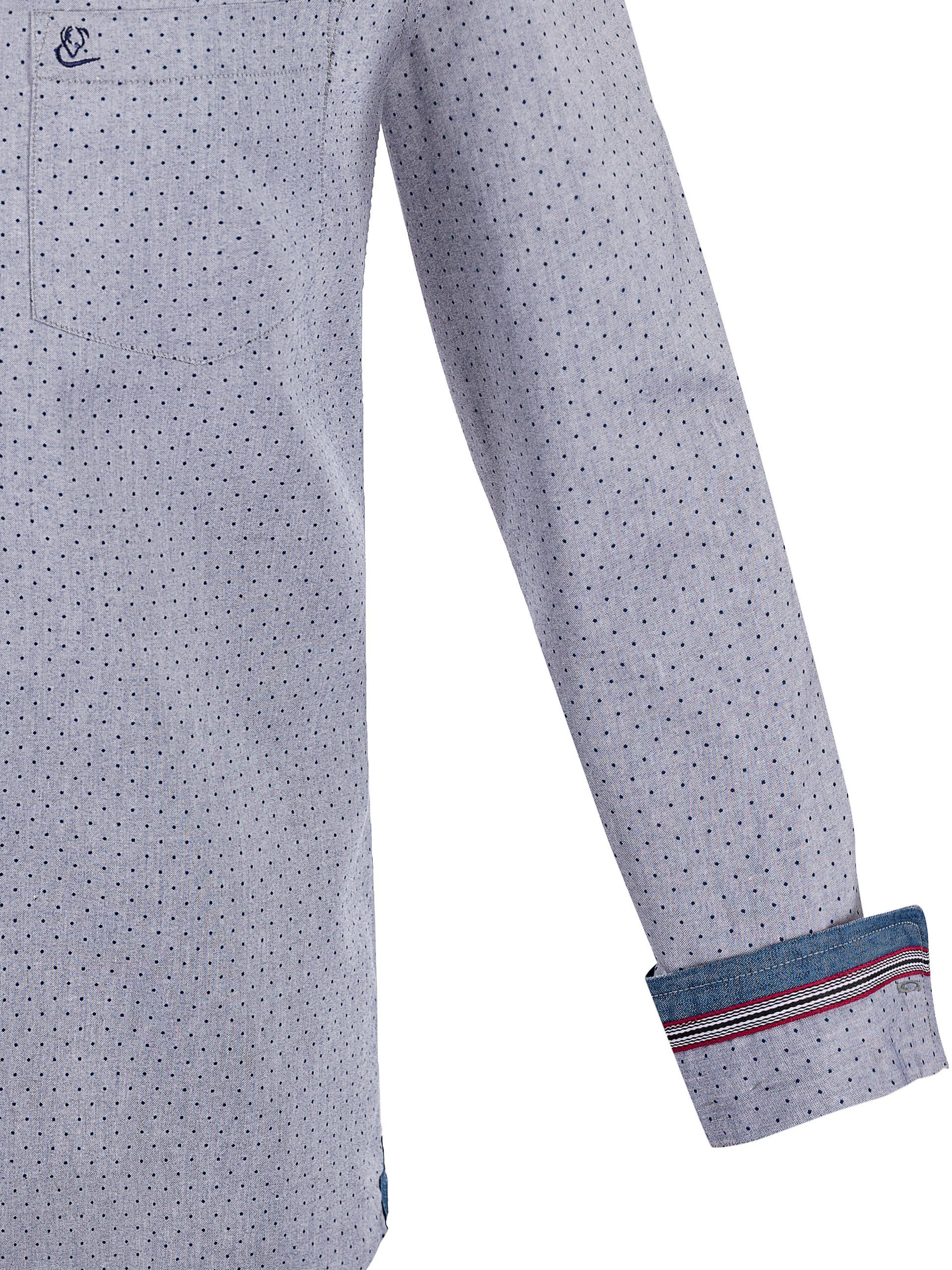 FUCHS Trachtenhemd Hemd Gerhard denim Regular fit