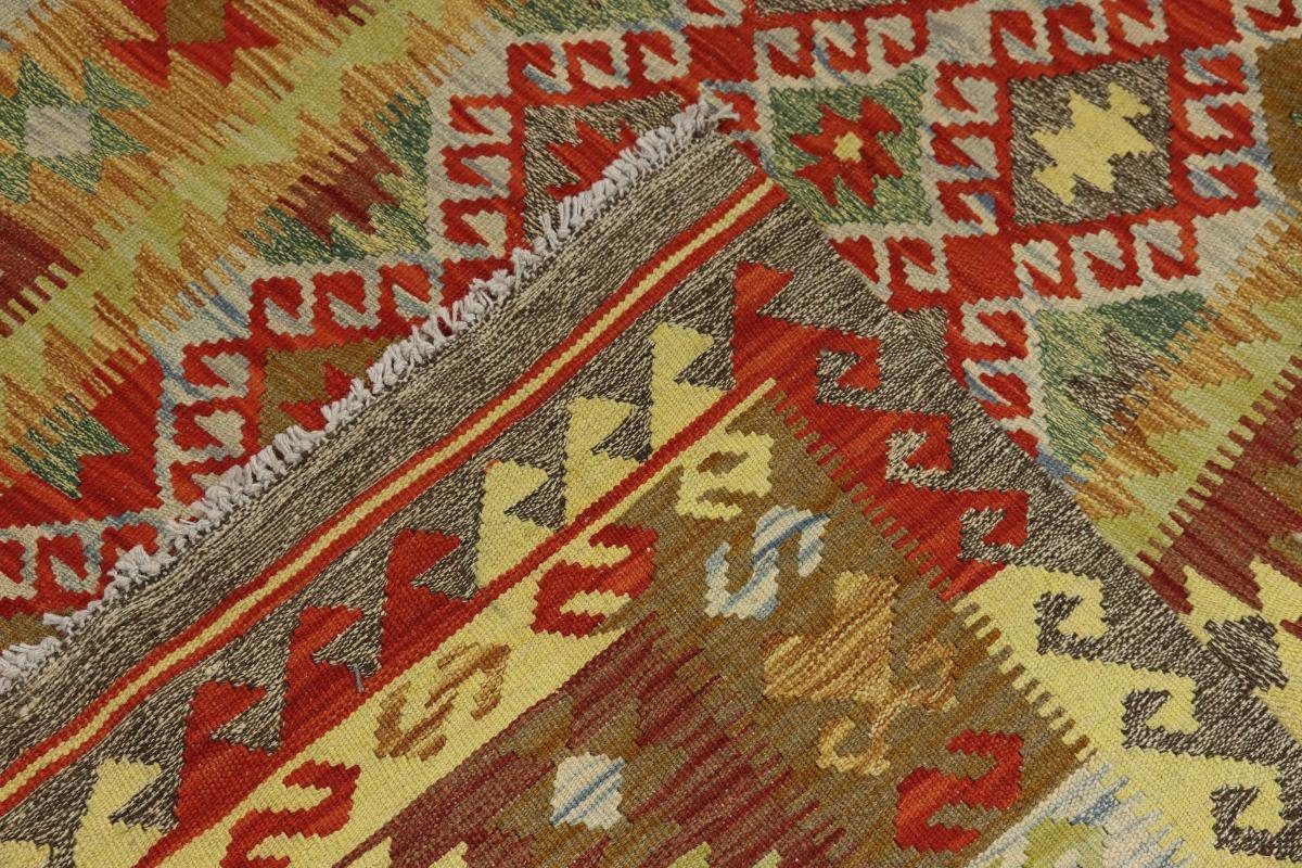 Orientteppich Kelim Afghan 128x207 3 Höhe: Nain Trading, Handgewebter mm rechteckig, Orientteppich