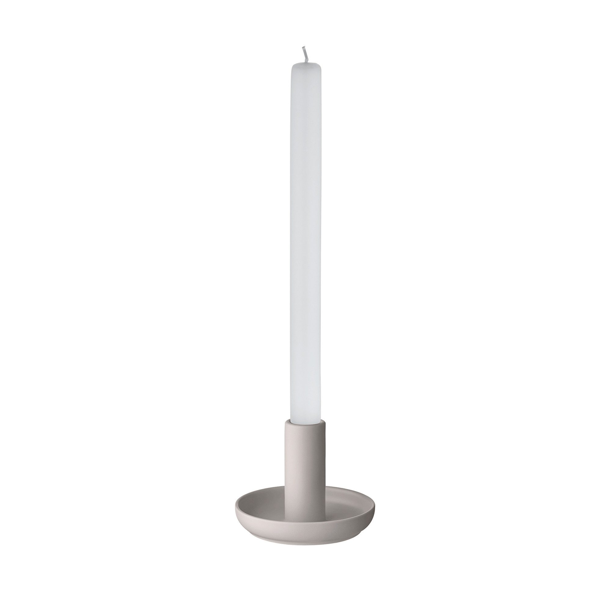 blomus Kerzenhalter -VELA- Teelichthalter, Kerzenständer, Dekokerzen: Modernes Design (1 St), Hochwertige Keramik, leichte Reinigung, für Standardkerzen