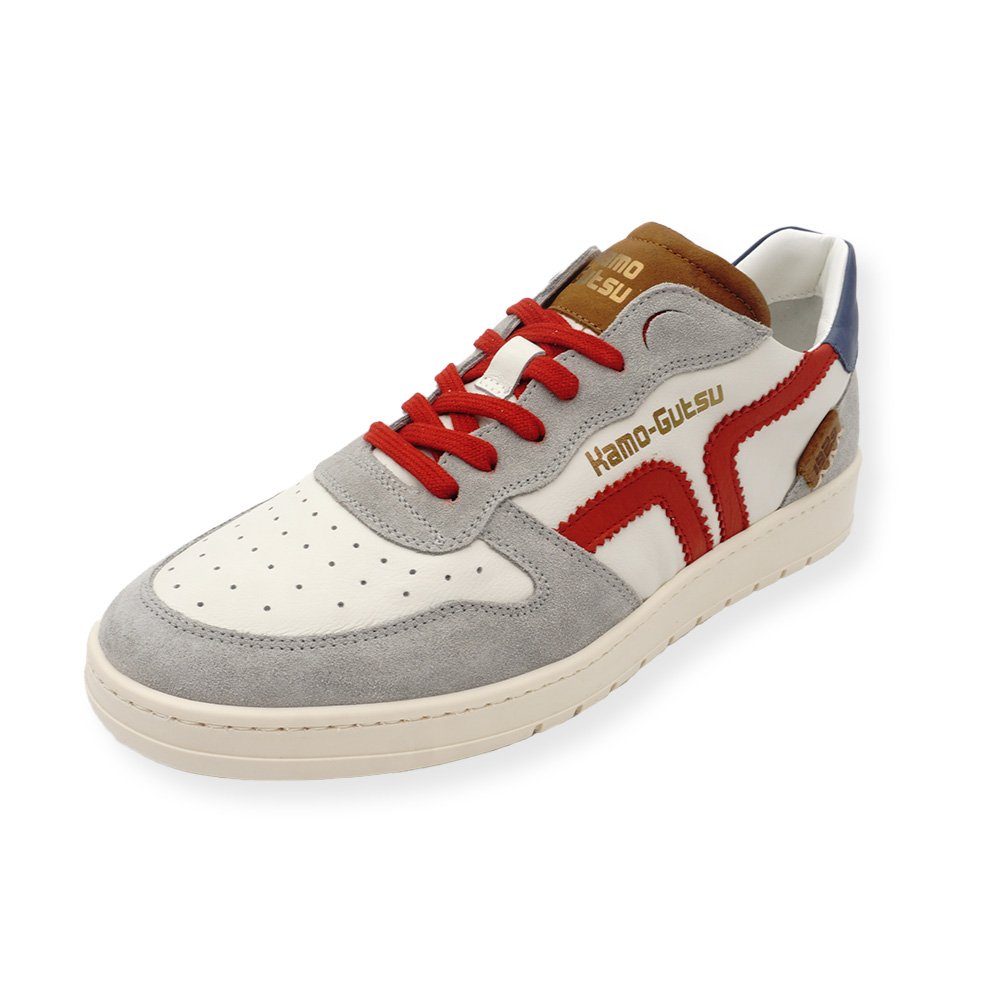 Kamo-Gutsu Kamo-Gutsu Ash Bianco Rio Damen Sneaker Sneaker Wechselfussbett