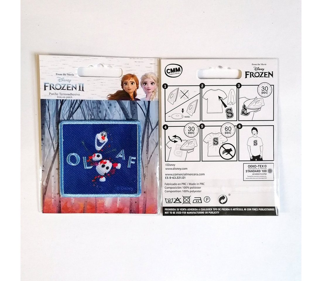 Thumbnail - Disney Aufnäher Bügelbild, Aufbügler, Applikationen, Patches, Flicken, zum aufbügeln, Polyester, Frozen – Die Eiskönigin...