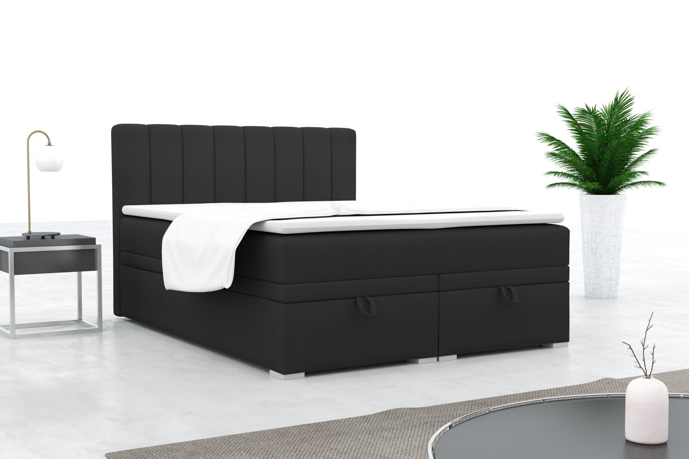 Deine Möbel 24 Boxspringbett DAVID Boxbett günstig online kaufen